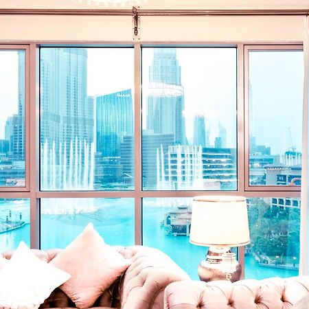 Elite Royal Apartment - Full Burj Khalifa & Fountain View - Opal - 2 Bedrooms Plus 1 Open Bedroom Without Partition Dubai Luaran gambar