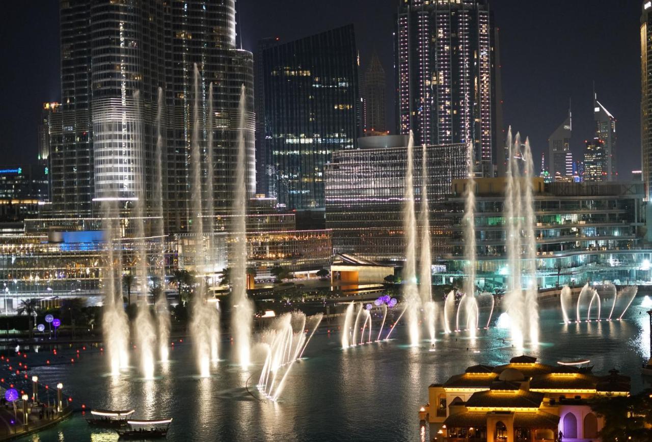 Elite Royal Apartment - Full Burj Khalifa & Fountain View - Opal - 2 Bedrooms Plus 1 Open Bedroom Without Partition Dubai Luaran gambar