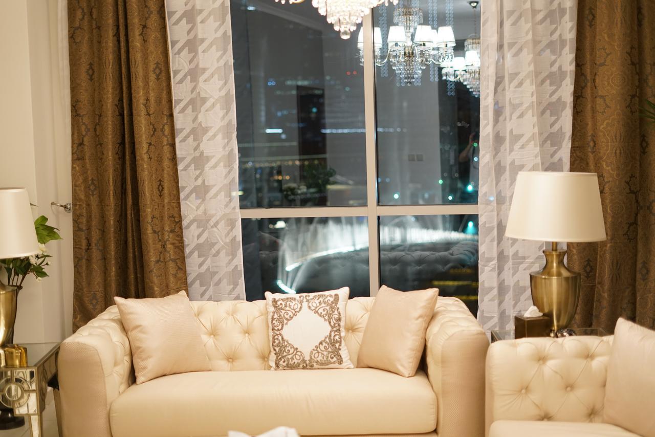 Elite Royal Apartment - Full Burj Khalifa & Fountain View - Opal - 2 Bedrooms Plus 1 Open Bedroom Without Partition Dubai Luaran gambar
