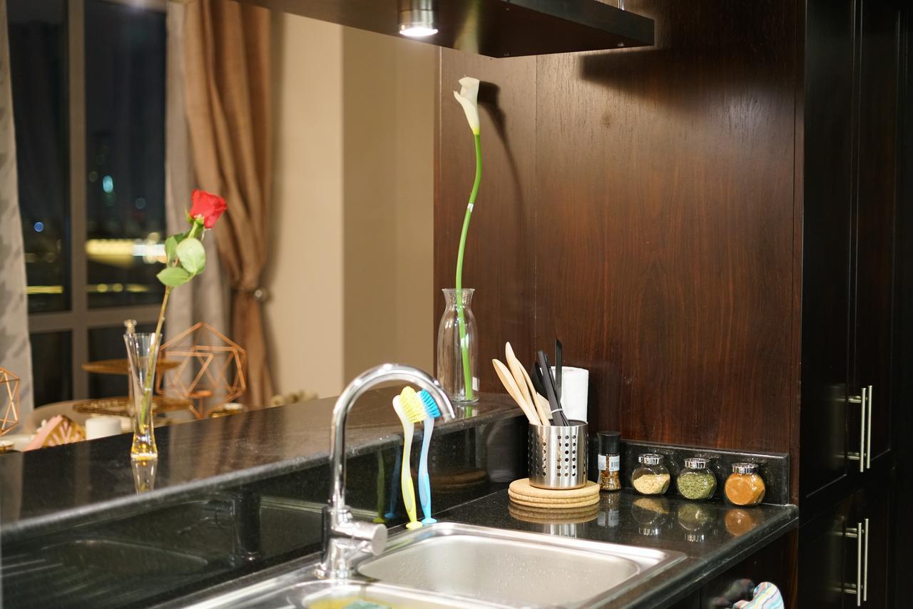 Elite Royal Apartment - Full Burj Khalifa & Fountain View - Opal - 2 Bedrooms Plus 1 Open Bedroom Without Partition Dubai Luaran gambar